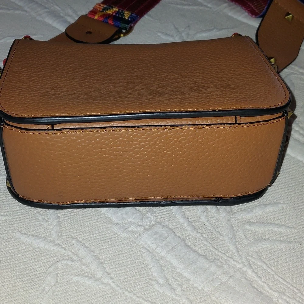 Leather Crossbody Bag - Picture 5 of 14